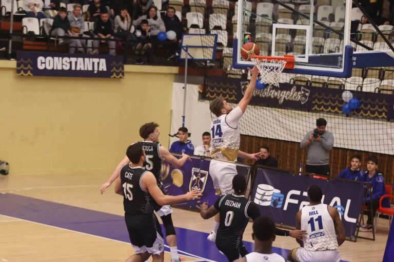 Baschetbaliștii de la CSM Constanța au meci important sub Tâmpa