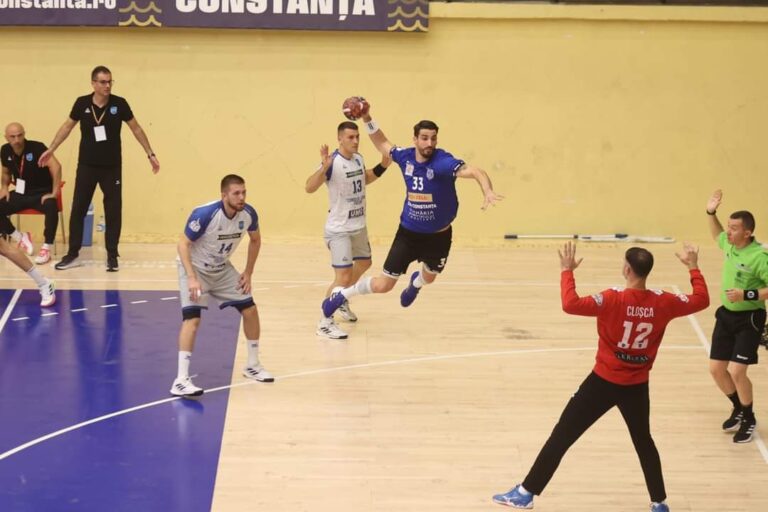 Handbaliștii de la CSM Constanța merg la victorie la Focșani