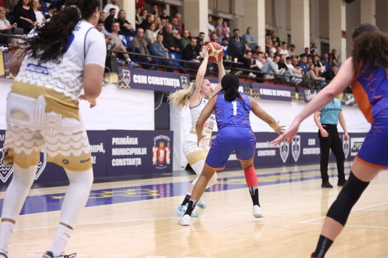 Baschetbalistele de la CSM Constanța au făcut primul pas spre finală