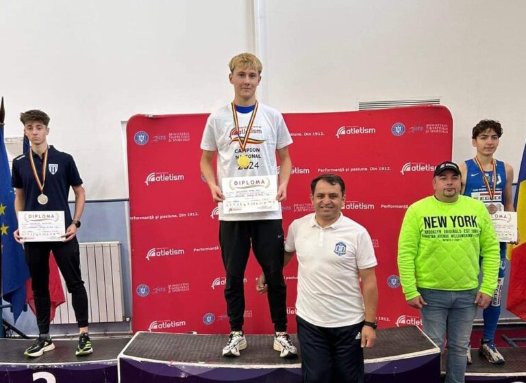Încă un titlu național pentru atletul de la CS Medgidia, Mihai Alin Șavloschi
