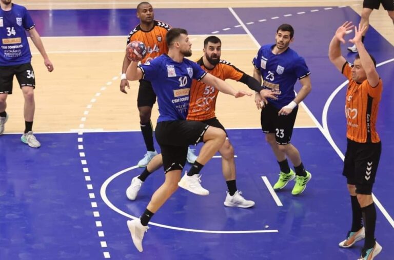 Misiune ușoară pentru handbaliștii de la CSM Constanța în Sala Sporturilor