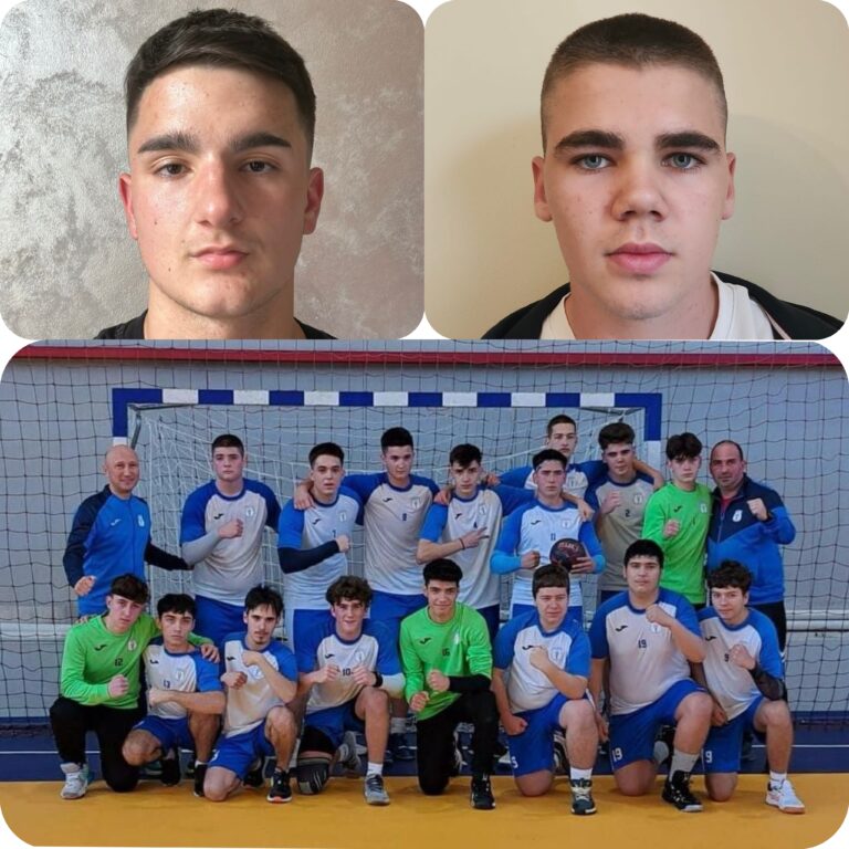 Doi handbaliști de la Axiopolis Cernavodă, convocați la naționala României de juniori