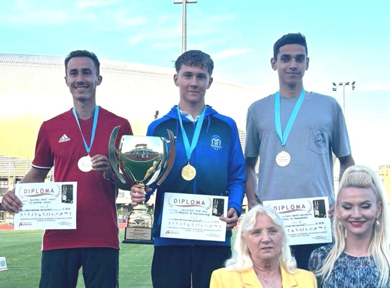 CAMPION! Atletul de la CS Medgidia, Mihai Alin Șavlovschi, a strălucit la Internaționalele României