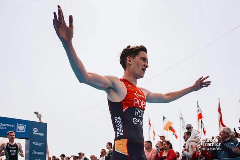 Triatlonistul de la CSM Constanța, Carol Popa, pe primul loc în ierarhia europeană