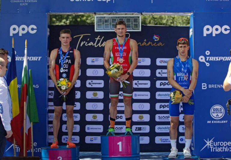 Triatloniștii de la CSM Constanța au luat aurul la Cupa Europeană de la Izvorani
