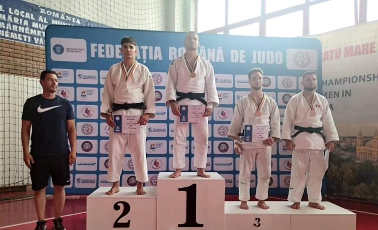 Judoka de la CSM Constanța, Laurențiu Gliga, a luat argintul la Cupa României