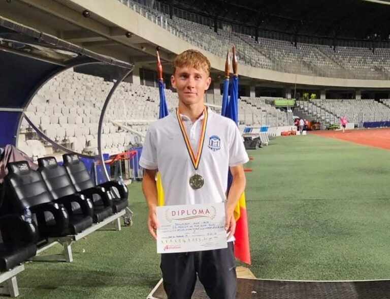Argint pentru Mihai Alin Șavlovschi, de la CS Medgidia, la Naționalele de atletism