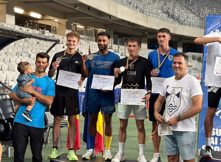 Atleții de la CSM Constanța au cucerit 9 medalii la Campionatele Naționale