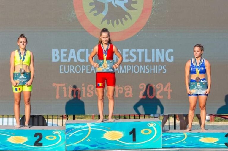 Luptătoarea de la CSM Constanța, Diana Voiculescu, a cucerit titlul european la junioare U17