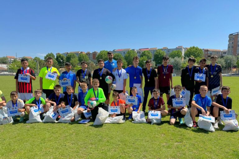 Preselecție pentru puștii de 12 și 13 ani la secția de fotbal de la Axiopolis Cernavodă