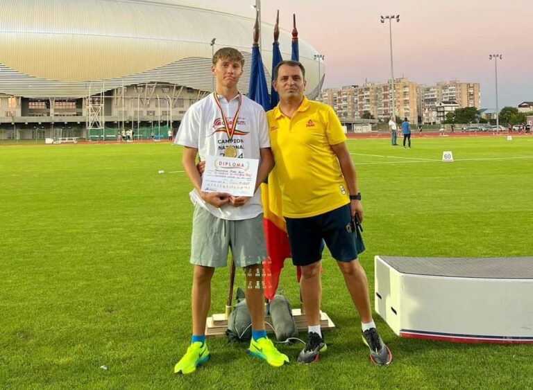 Încă un titlu de campion național pentru atletul de la CS Medgidia, Mihai Alin Șavlovschi