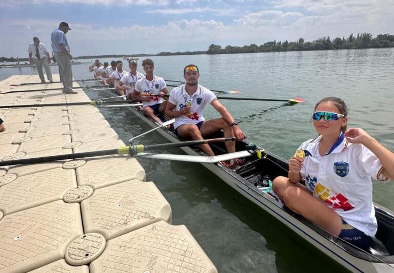 Patru medalii pentru canotorii de la CSM Constanța la Campionatele Naționale