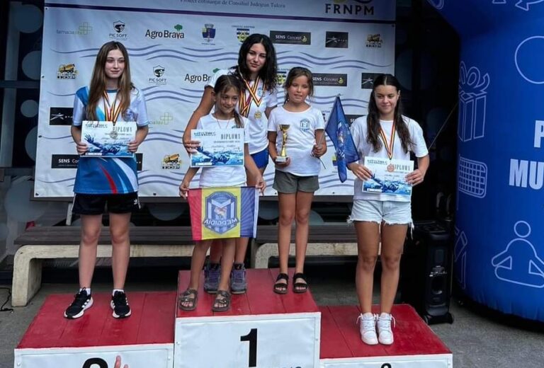De trei ori aur pentru înotătoarea de la CS Medgidia, Mihaela Munteanu, la Cupa „Delta Dunării”