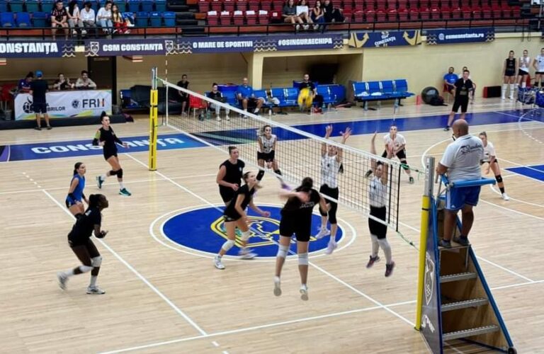 Amical spectaculos între voleibalistele de la CSM Constanța și CS Medgidia