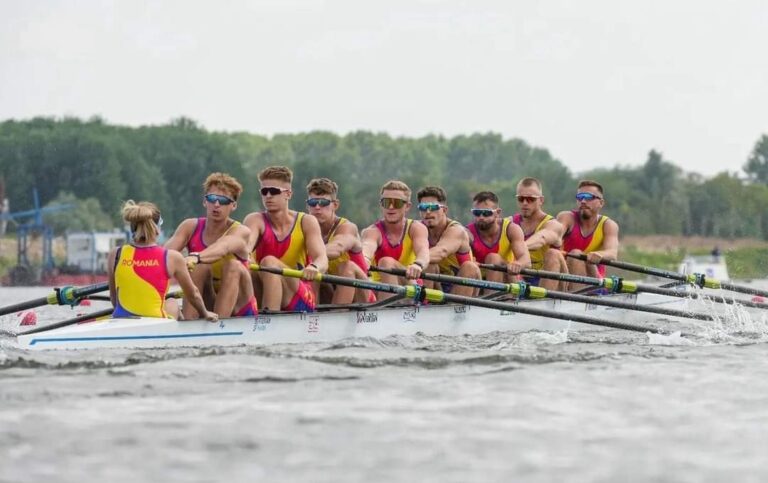 Patru titluri europene pentru tinerii canotori de la CSM Constanța