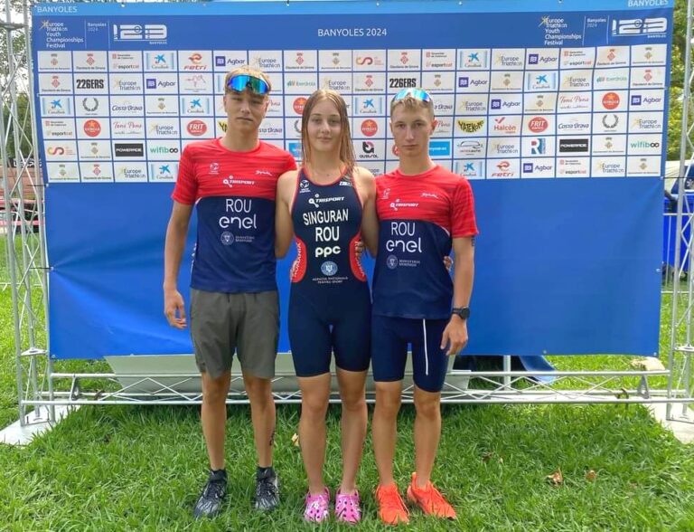 Triatlonista de la CSM Constanța, Amalia Singuran, în Top 10 la Europenele de juniori U17