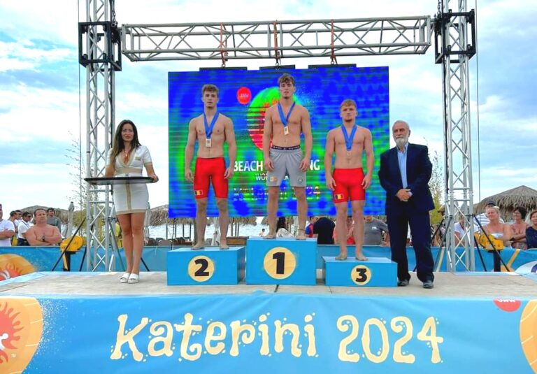 Luptătorii de la CSM Constanța, pe podium la Mondialele pe plajă U20
