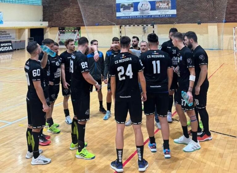 Handbaliștii de la CS Medgidia joacă duminică pe teren propriu