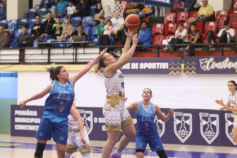 Misiune ușoară pentru baschetbalistele de la CSM Constanța în Sala Sporturilor