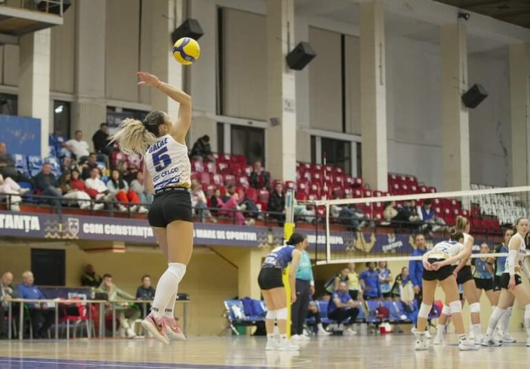 CSM Constanța a rezistat doar un set în duelul din Sala Sporturilor cu CSM Volei Alba-Blaj
