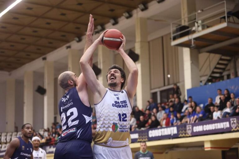 Baschetbaliștii de la CSM Constanța au cedat pe final în duelul cu CSO Voluntari