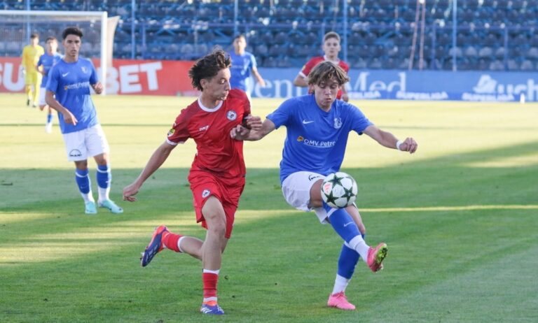 Puștii de la Farul joacă miercuri în UEFA Youth League pe teren propriu