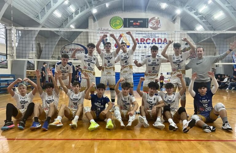 Voleibaliștii de la CSM Constanța s-au calificat la turneul semifinal U17 Elită