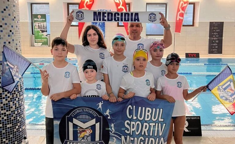 Înotătoarea de la CS Medgidia, Beyza Tecke, de trei ori pe podium la Cupa „Moș Crăciun”