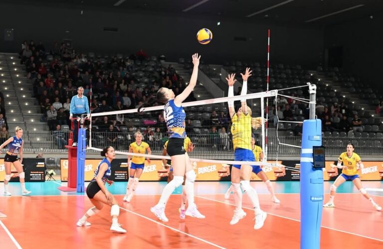 Voleibalistele de la CSM Constanța au încheiat anul cu un punct prețios la Blaj