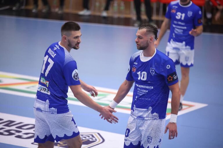 Handbaliștii de la CSM Constanța au câștigat clar amicalul cu CSM Focșani