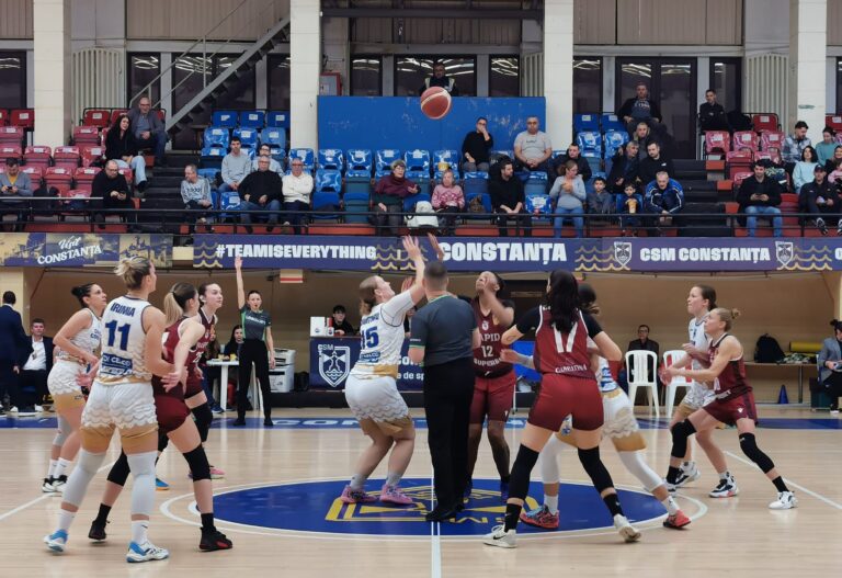 CSM Constanța, învinsă de Rapid București într-un meci special pentru ambele echipe