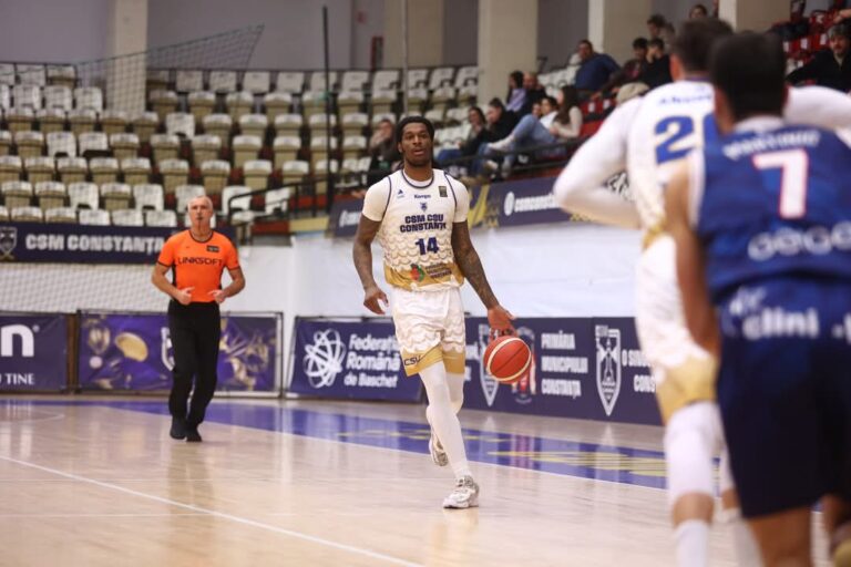 CSM Constanța primește vizita liderului Ligii Naționale masculine de baschet, CSM Oradea