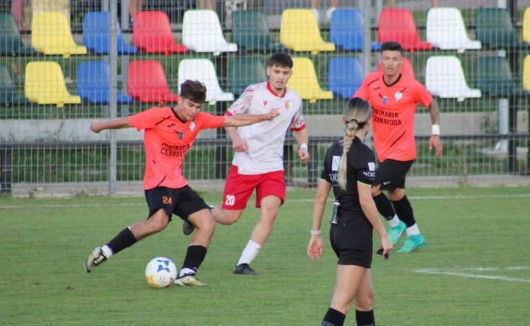 Axiopolis Cernavodă a marcat de trei ori în amicalul cu echipa a doua a clubului
