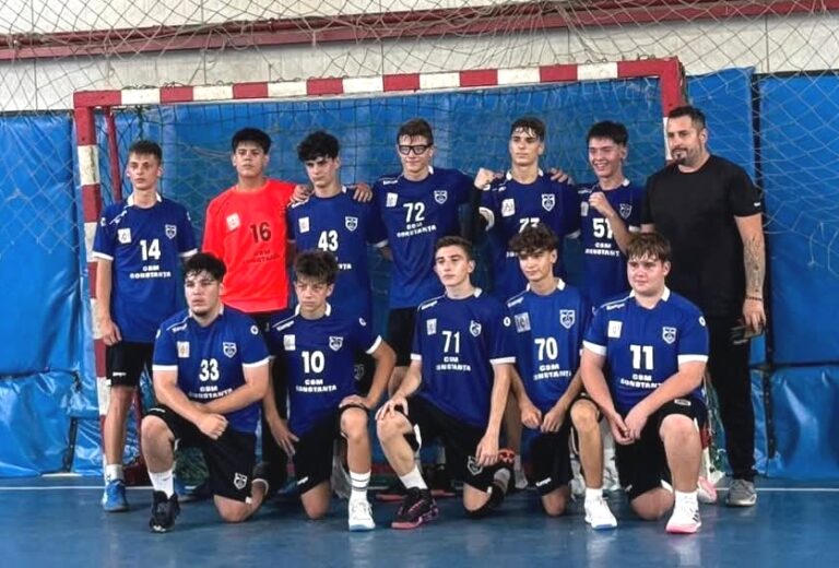 Handbaliștii de la CSM Constanța s-au calificat la turneele semifinale la juniori 1 și 2
