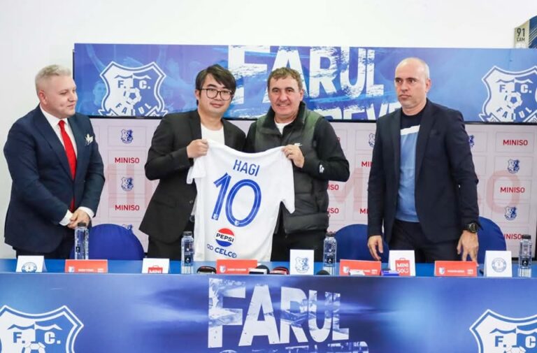 Farul Constanța și-a adus un partener nou din China