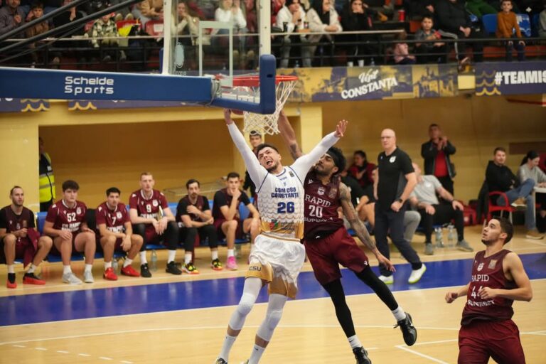 Baschetbaliștii de la CSM Constanța joacă vineri în Giulești