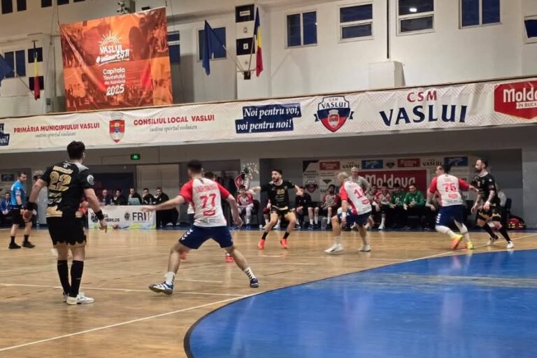 Handbaliștii de la CSM Constanța au smuls cu greu un punct la Vaslui