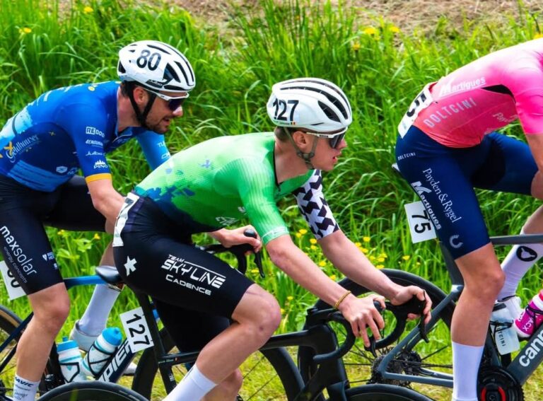 Constănțeanul Mihnea Harasim a încheiat cu brio clasica ciclistă Trofeo Piva