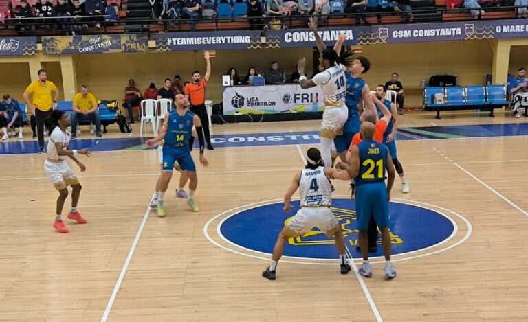 CSM Constanța a pierdut fără drept de apel duelul cu CSM Corona Brașov din Sala Sporturilor