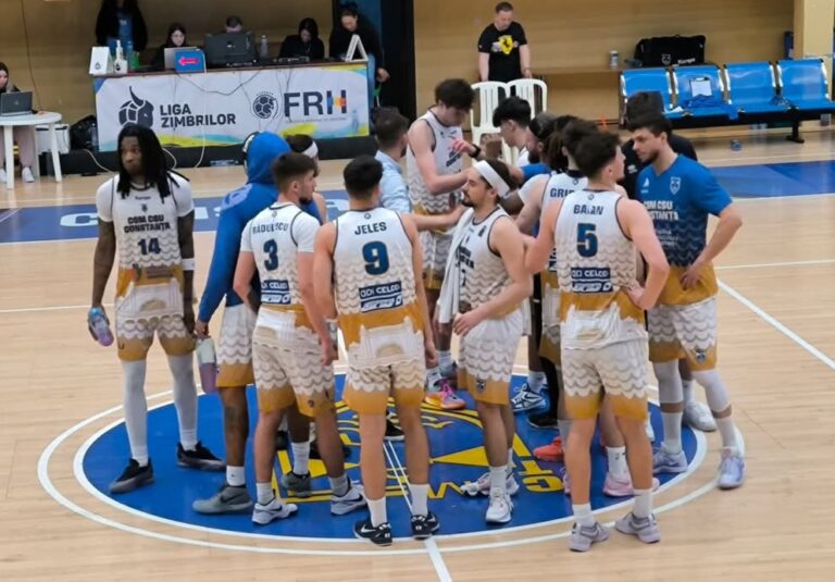 Baschetbaliștii de la CSM Constanța încheie sezonul regulat în Sala Sporturilor