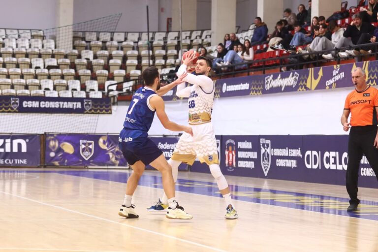 Înfrângerea dură pentru CSM Constanța în deplasarea de la Târgu Mureș