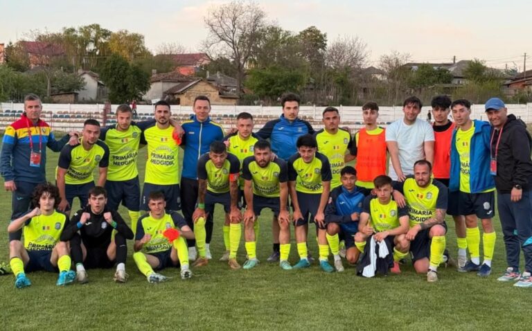 CS Medgidia a câștigat la Băneasa și continuă cursa pentru menținerea în Liga a 3-a