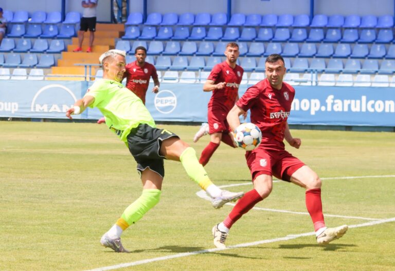 Farul Constanța, învinsă pe teren propriu de o echipă din liga secundă bulgară