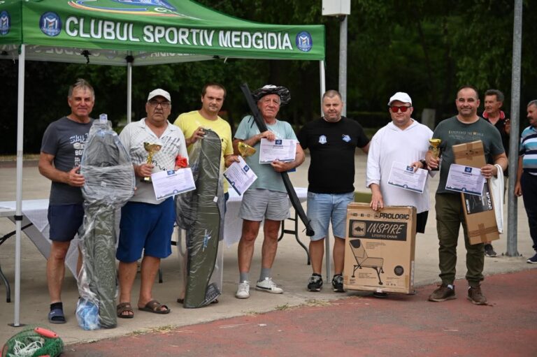 Medgidia și-a desemnat sâmbătă cei mai buni pescari sportivi