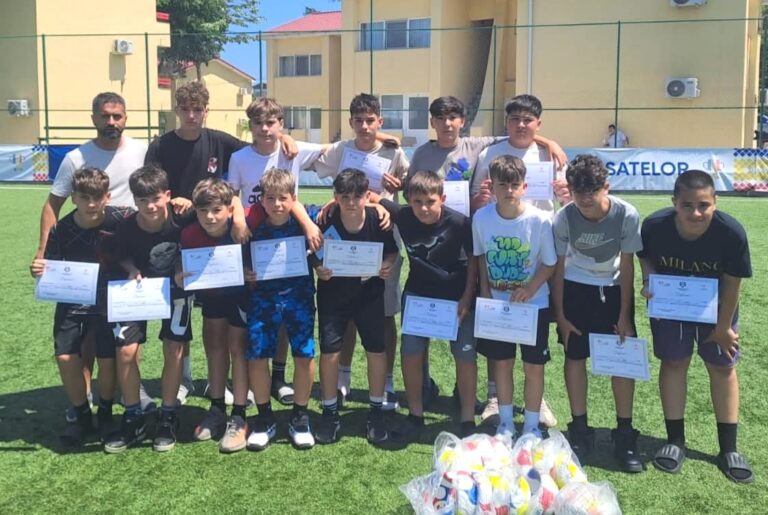 Copiii din Cumpăna, pe locul 5 la faza finală a Cupei Satelor