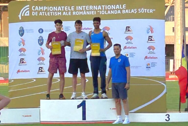 Atleții de la CSM Constanța, pe podium la Campionatele Internaționale ale României