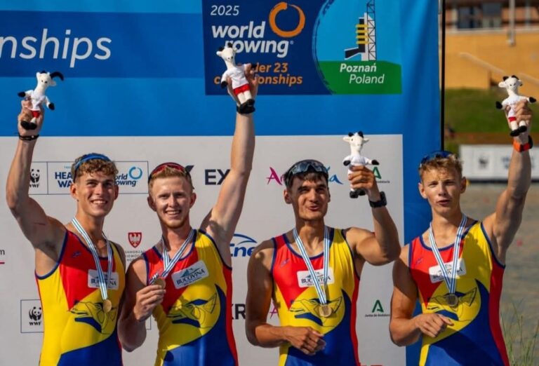Medalii de bronz pentru canotorii de la CSM Constanța la Mondialele U23