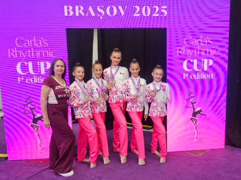 Micile sportive de la Victoria Cumpăna, în top la „Carla’s Rhythmic Cup”