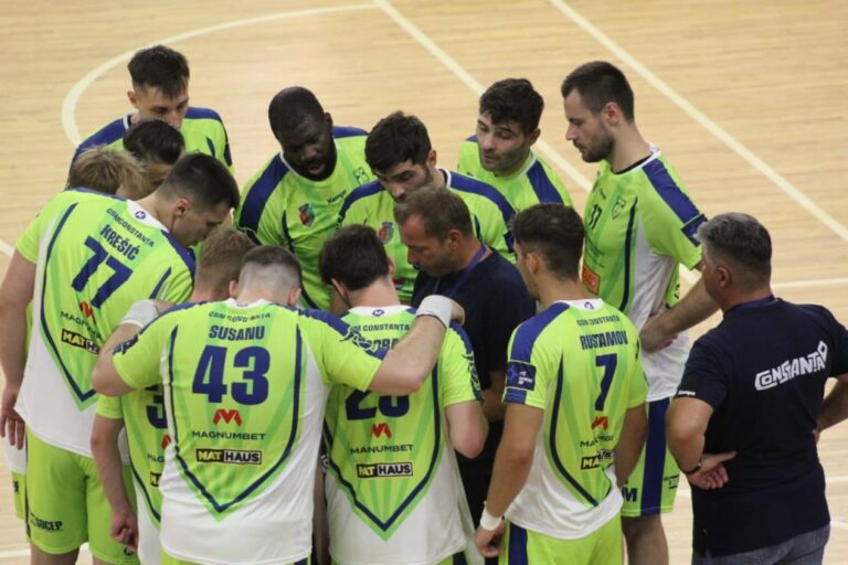 CSM Constanța, favorită certă în dubla manșă din Sala Sporturilor cu Parnassos Strovolou