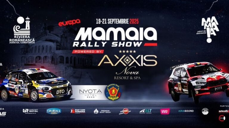 Piloți de top, mașini de milioane de euro și distracție la Mamaia Rally Show